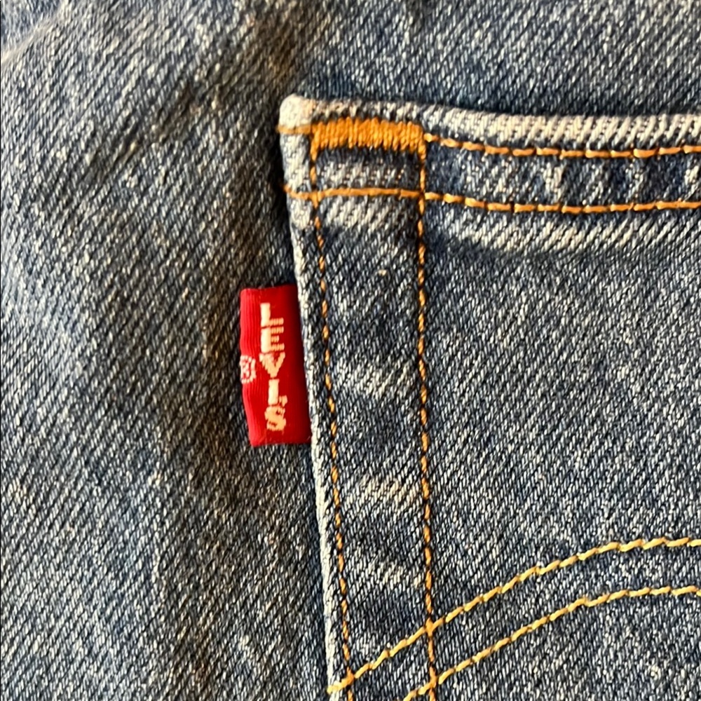 Vintage Levi’s 501 Pre-1970 Classic Blue Denim Jeans